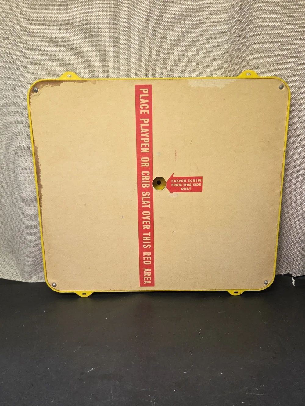 Vintage Kohner No.505 Busy‎ Box Crib Toy Made In USA